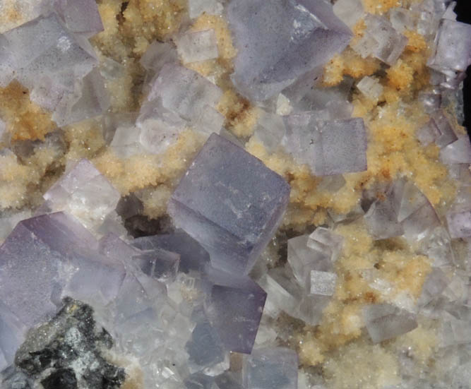 Fluorite, Quartz, Galena, Anglesite from Royal Flush Mine, Hansonburg District, 8.5 km south of Bingham, Socorro County, New Mexico