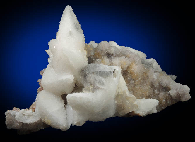 Quartz pseudomorphs after Calcite from Faywood Mine, Cooks Peak, Luna County, New Mexico