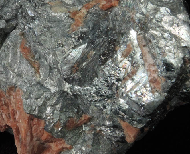 Nickelskutterudite with Barite from Niederschlema, Erzgebirge, Sachsen, Germany