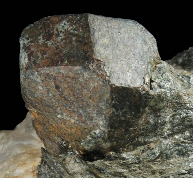 Almandine Garnet from Little Pine Mine, Marshall, Madison County, North Carolina