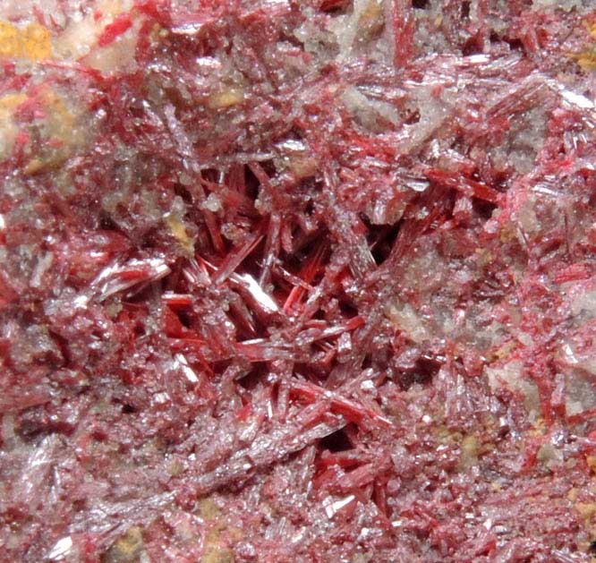 Cinnabar with Quartz from Culver-Baer Mine, Cloverdale, Sonoma County, California