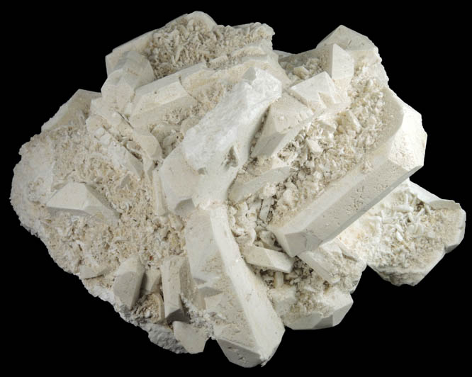 Tincalconite pseudomorph after Borax from Kramer District, Boron, Kern County, California