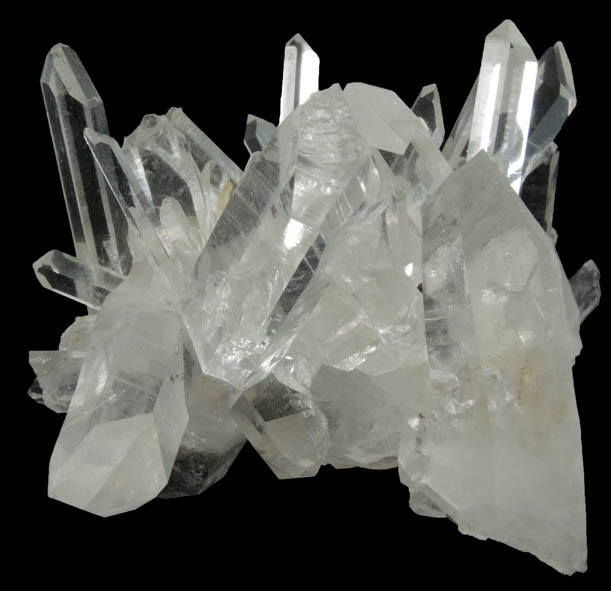 Quartz from Wegner Mines, Collier Creek, Mt. Ida, Montgomery County, Arkansas