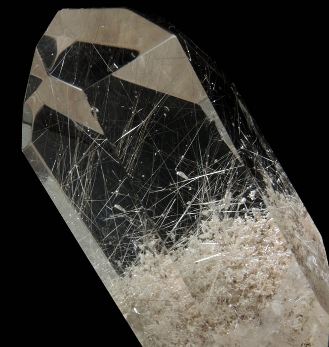 Quartz with Rutile inclusions (Rutilated Quartz) from Bahia, Brazil