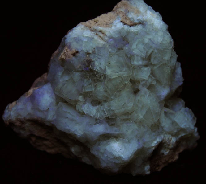 Fluorite from White Rock Quarry, Clay Center, Ottawa County, Ohio