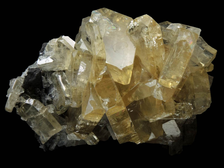 Barite from Meikle Mine, Rust Bucket pocket, Elko County, Nevada