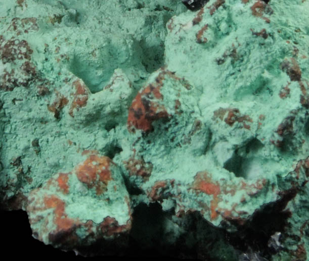 Copper coated with Chrysocolla-Malachite from Bisbee, Warren District, Cochise County, Arizona