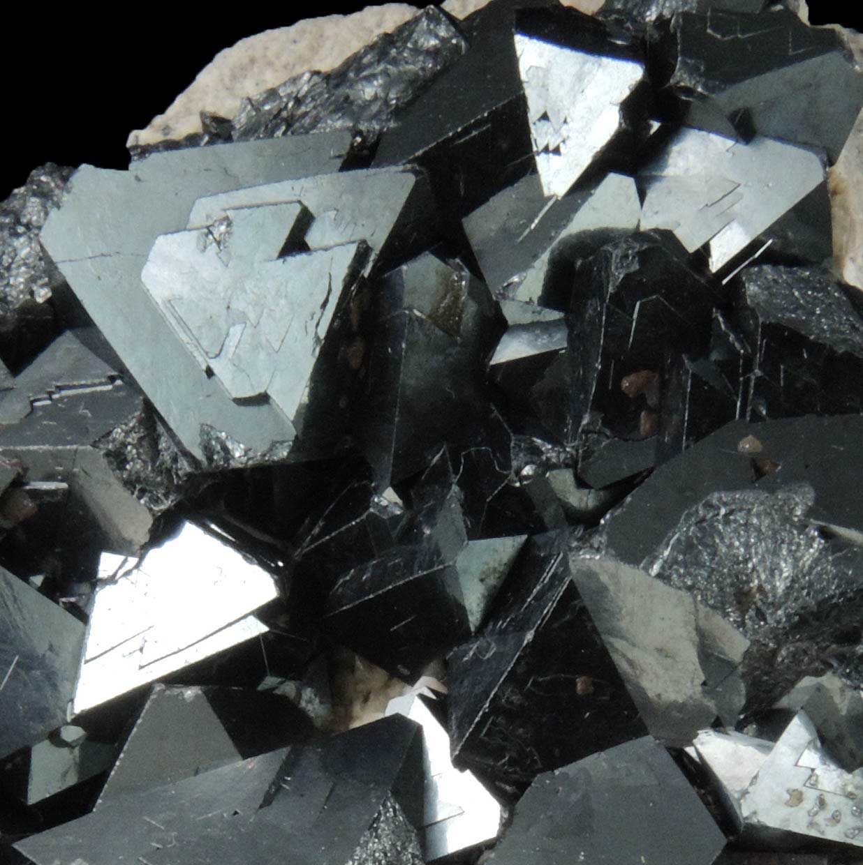 Magnetite from Cerro Huaaquino, NW of Potos, Potos Department, Bolivia