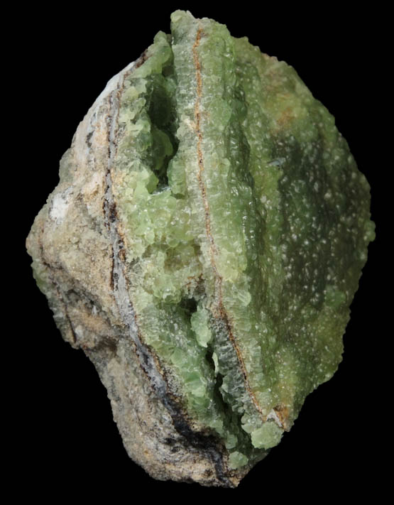 Smithsonite from 79 Mine, Banner District, near Hayden, Gila County, Arizona