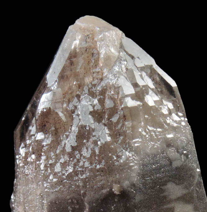 Quartz var. Smoky Quartz (Skeletal Crystal) from Minas Gerais, Brazil