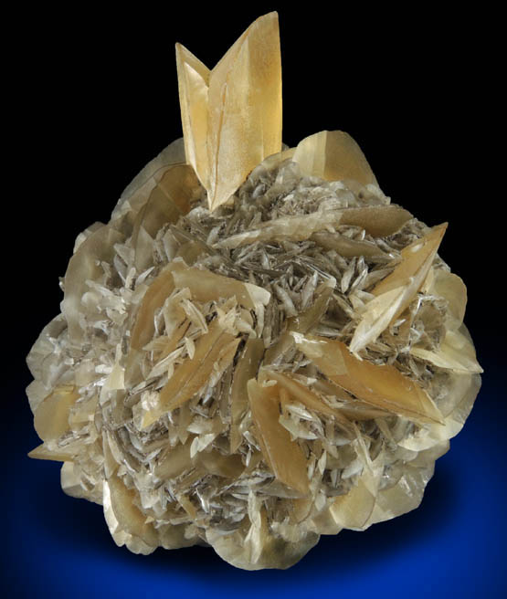 Gypsum from Red River Floodway, Winnipeg, Manitoba, Canada