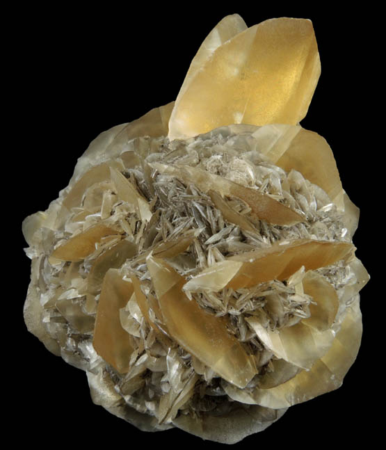 Gypsum from Red River Floodway, Winnipeg, Manitoba, Canada