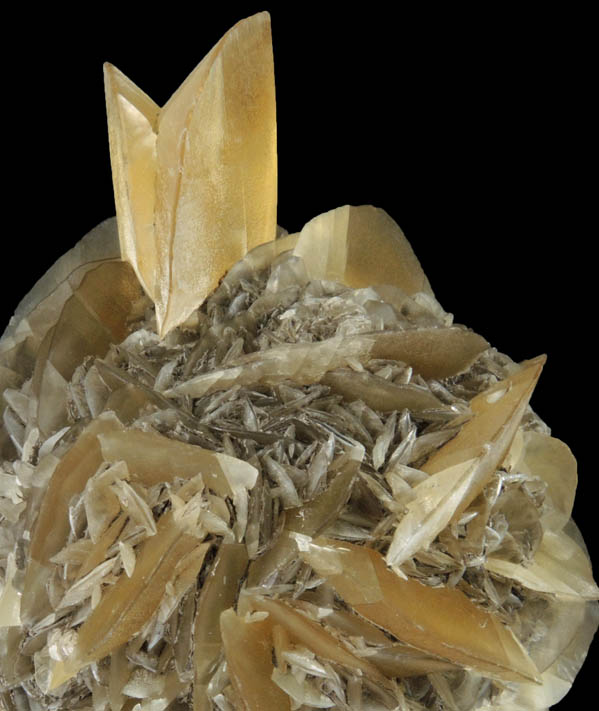 Gypsum from Red River Floodway, Winnipeg, Manitoba, Canada