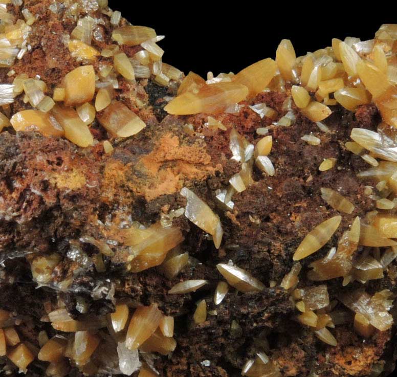 Wulfenite from Mina Ojuela, San Juan Poniente Vein, Level 6, Mapimi, Durango, Mexico