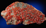 Vanadinite from Apache Mine (Vanadium Shaft), 8 km north of Globe, Gila County, Arizona