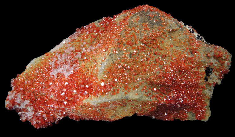 Vanadinite from Apache Mine (Vanadium Shaft), 8 km north of Globe, Gila County, Arizona