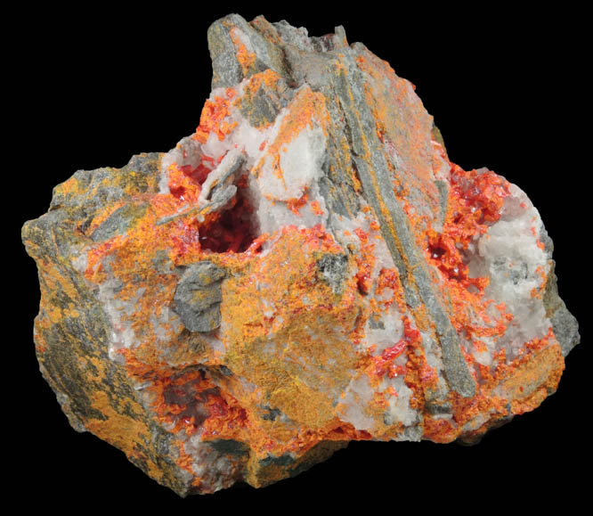 Realgar with Pararealgar from Getchell Mine, Humboldt County, Nevada