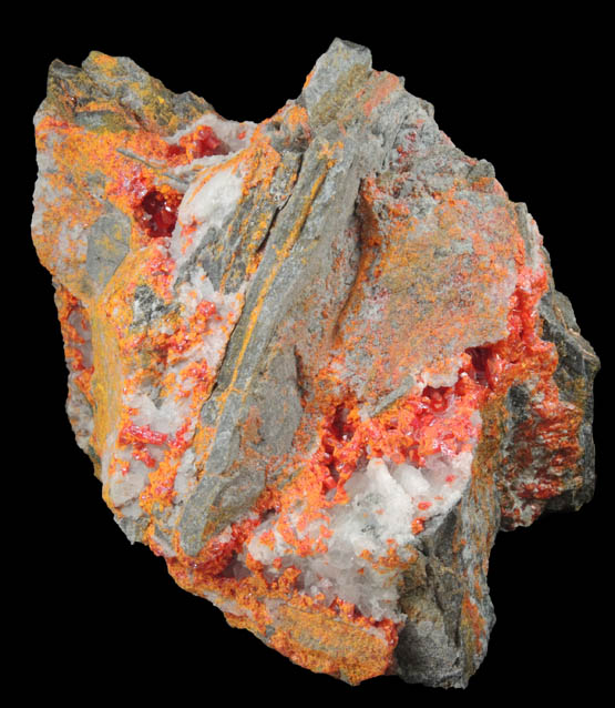 Realgar with Pararealgar from Getchell Mine, Humboldt County, Nevada