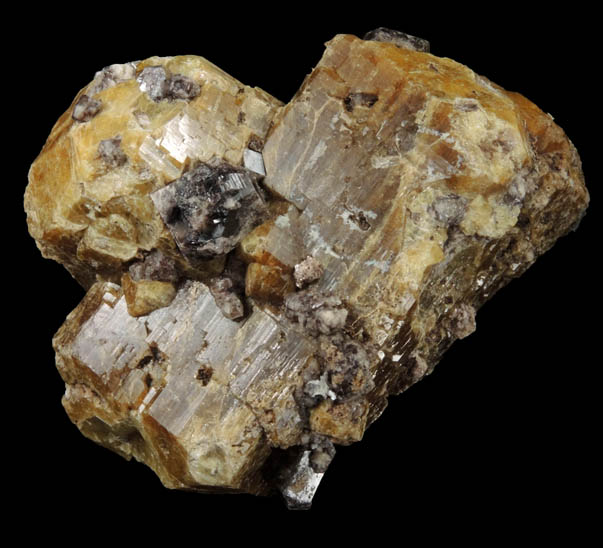 Vesuvianite with Grossular Garnet from Sierra de Cruces, east of Laguna de Jaco, near Hercules, Coahuila, Mexico