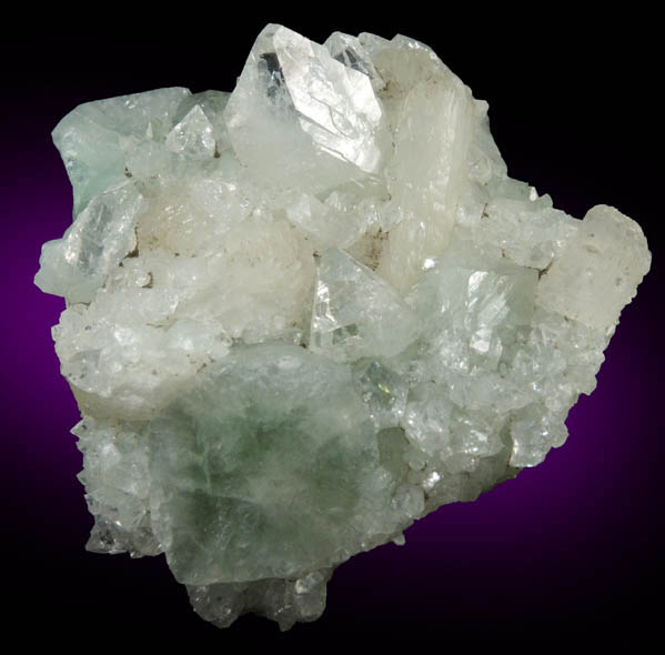 Apophyllite with Stilbite from Pune District, Maharashtra, India