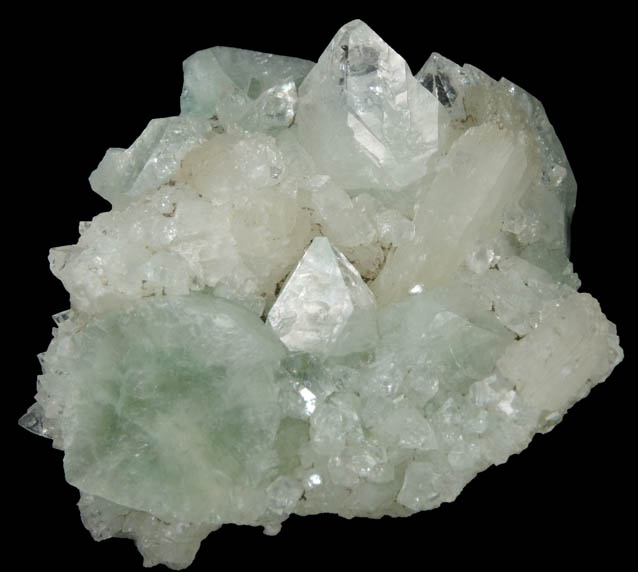 Apophyllite with Stilbite from Pune District, Maharashtra, India