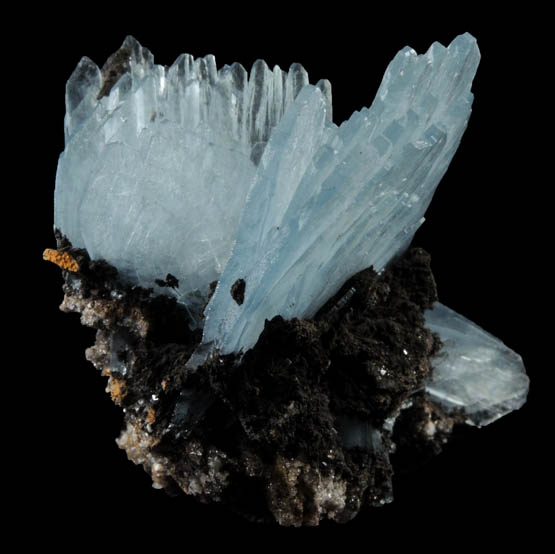 Barite from Jebel Ouichane, Sagangane, Nador Province, L'Oriental Region, Morocco