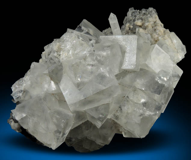 Fluorite with Quartz from Dalnegorsk, Primorskiy Kray, Russia