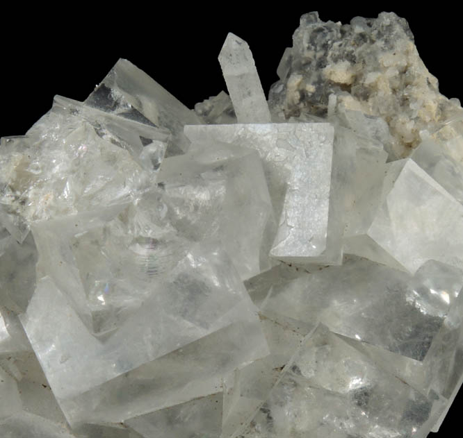 Fluorite with Quartz from Dalnegorsk, Primorskiy Kray, Russia