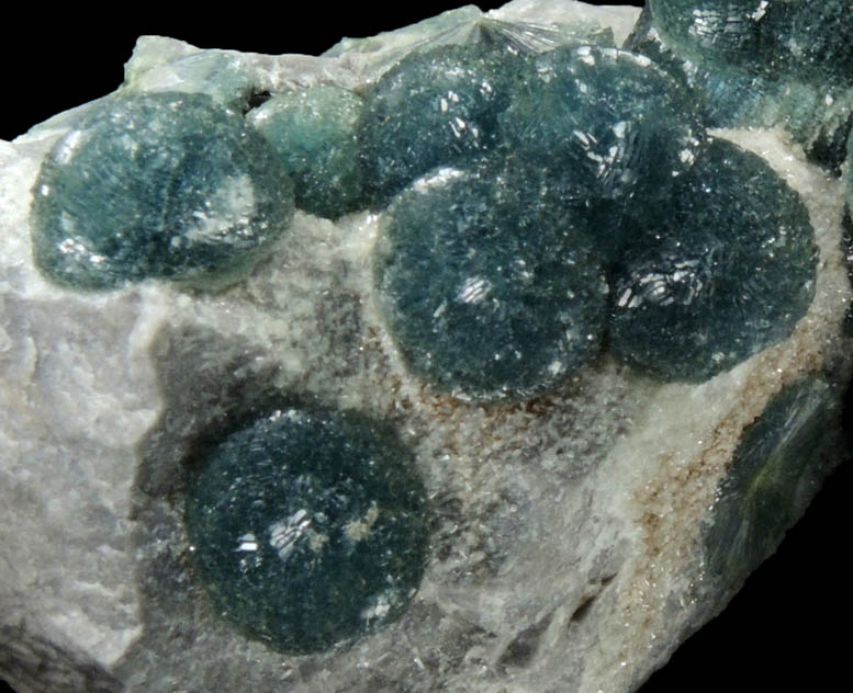 Wavellite from Mauldin Mountain, Montgomery County, Arkansas