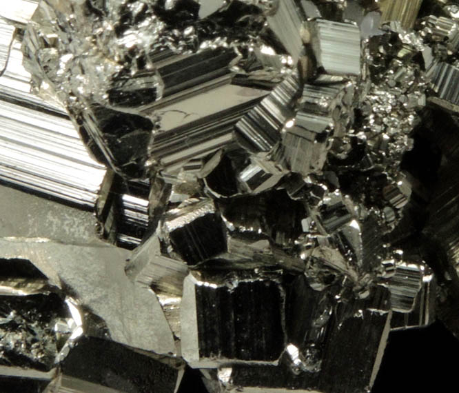 Pyrite from Huaron District, Cerro de Pasco Province, Pasco Department, Peru