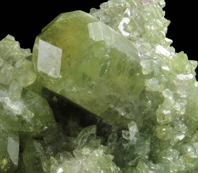 Vesuvianite from Jeffrey Mine, Asbestos, Qubec, Canada