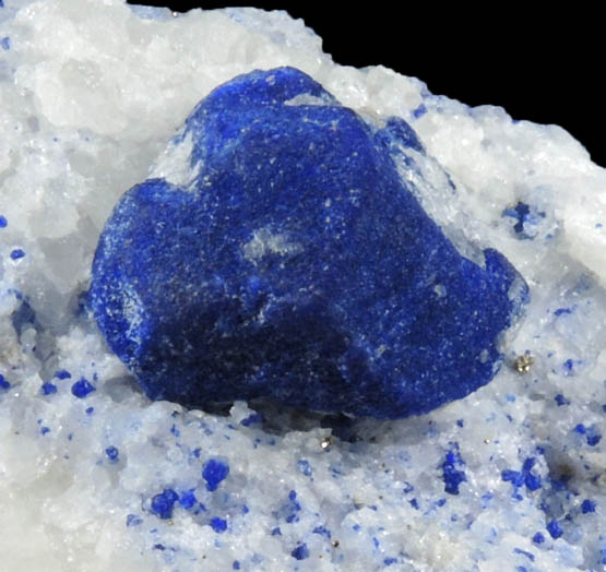 Lazurite var. Lapis Lazuli from Sar-e-Sang, Kokscha Valley, Badakshan, Afghanistan (Type Locality for Lazurite)