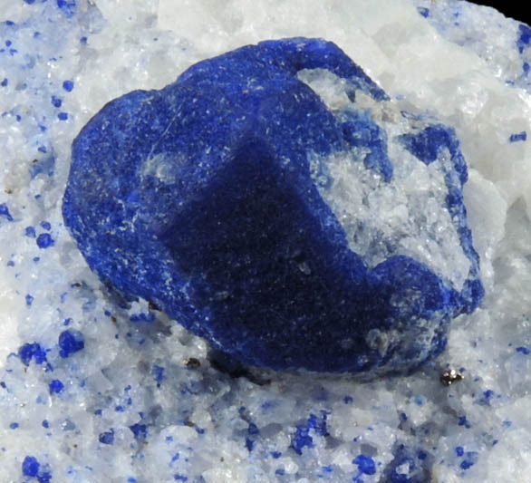 Lazurite var. Lapis Lazuli from Sar-e-Sang, Kokscha Valley, Badakshan, Afghanistan (Type Locality for Lazurite)