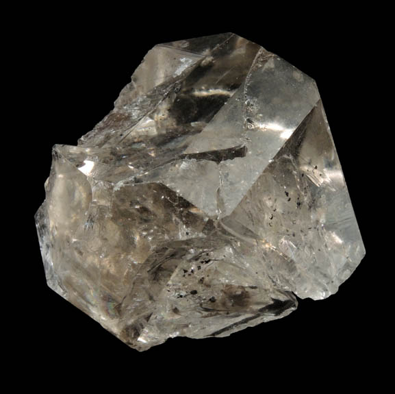 Quartz var. Herkimer Diamond from Herkimer Diamond Development Mine, Middleville, Herkimer County, New York