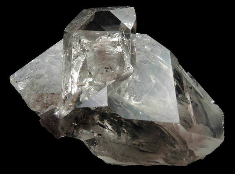 Quartz var. Herkimer Diamonds from Herkimer Diamond Development Mine, Middleville, Herkimer County, New York