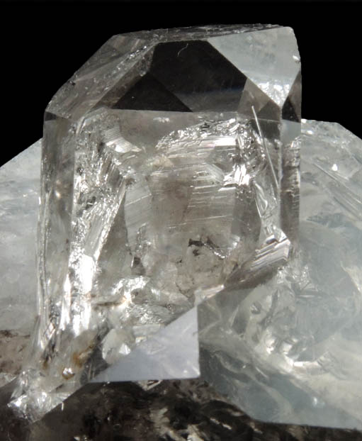 Quartz var. Herkimer Diamonds from Herkimer Diamond Development Mine, Middleville, Herkimer County, New York