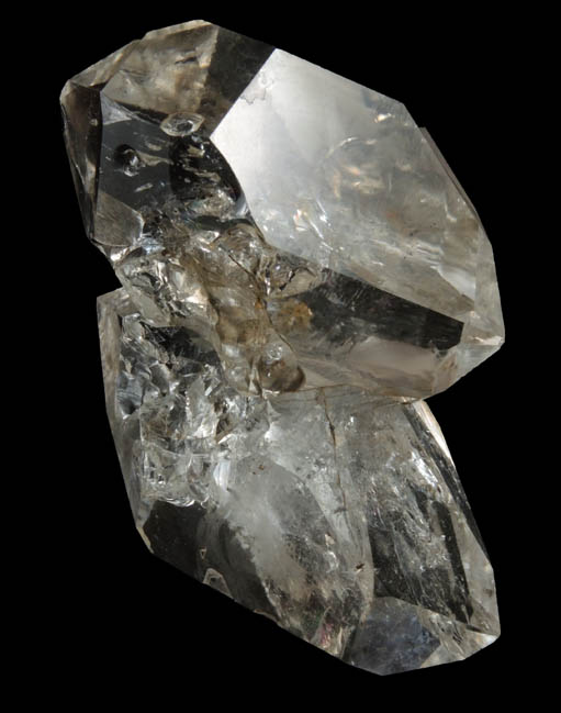 Quartz var. Herkimer Diamonds from Diamond Acres (Hastings Farm), Fonda, Montgomery County, New York