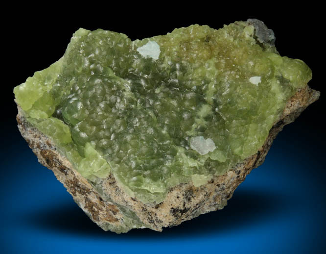 Smithsonite from 79 Mine, Banner District, near Hayden, Gila County, Arizona