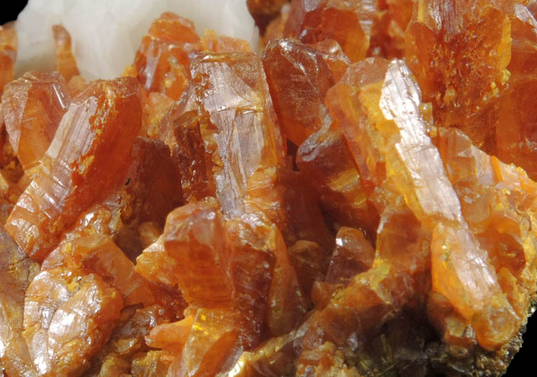 Orpiment from Shimen Mine, Hunan Province, China