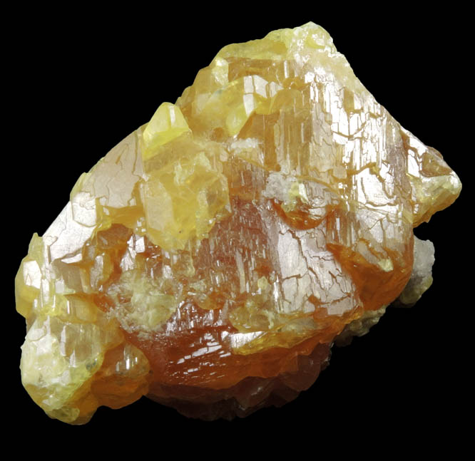 Sulfur from Agrigento District (Girgenti), Sicily, Italy