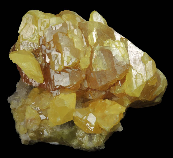 Sulfur from Agrigento District (Girgenti), Sicily, Italy