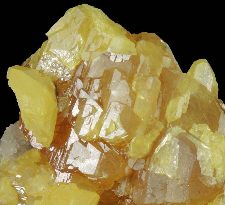 Sulfur from Agrigento District (Girgenti), Sicily, Italy