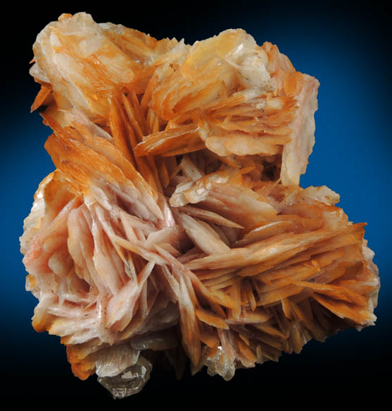 Barite with Cerussite from Mibladen, Haute Moulouya Basin, Zeida-Aouli-Mibladen belt, Midelt Province, Morocco