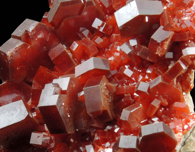 Vanadinite from Mibladen, Haute Moulouya Basin, Zeida-Aouli-Mibladen belt, Midelt Province, Morocco