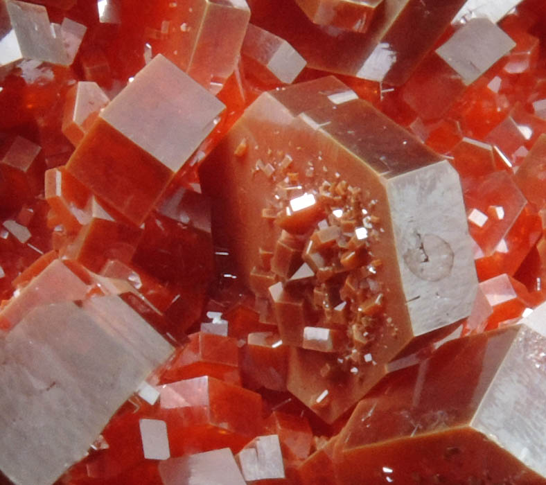 Vanadinite from Mibladen, Haute Moulouya Basin, Zeida-Aouli-Mibladen belt, Midelt Province, Morocco