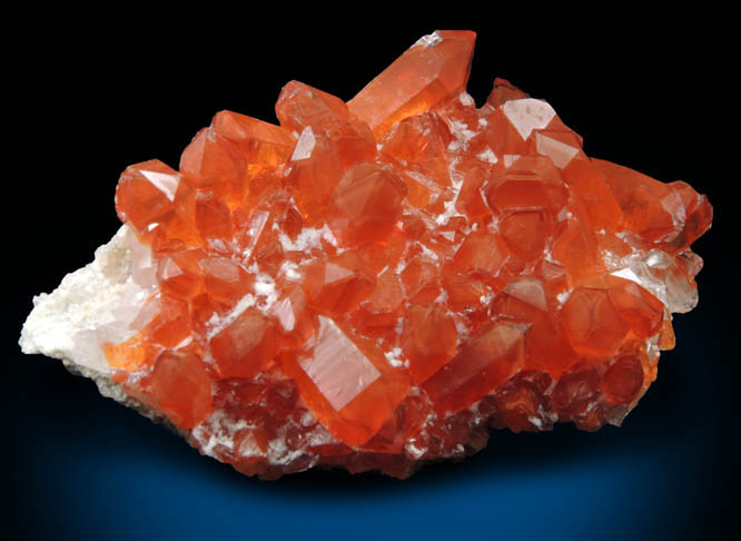 Quartz with Hematite inclusions from Orange River, Northern Cape Province, South Africa