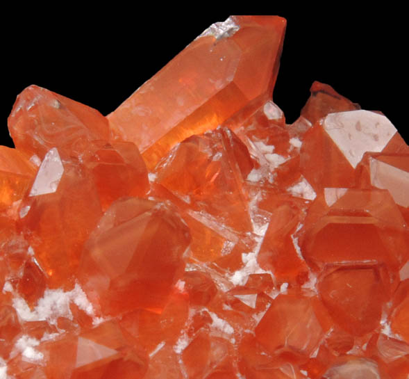 Quartz with Hematite inclusions from Orange River, Northern Cape Province, South Africa