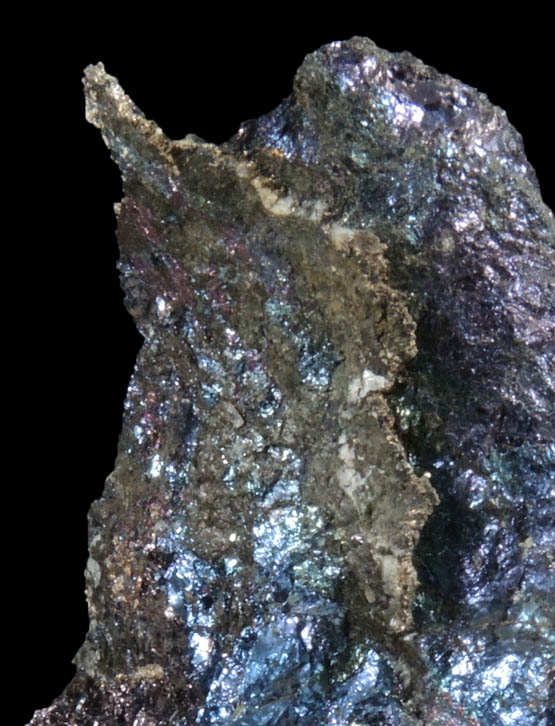 Silver in Bornite from San Martin District, Zacatecas, Mexico