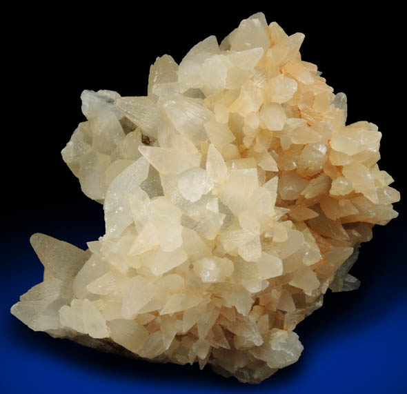 Calcite with Pyrite and Quartz from Naica District, Saucillo, Chihuahua, Mexico