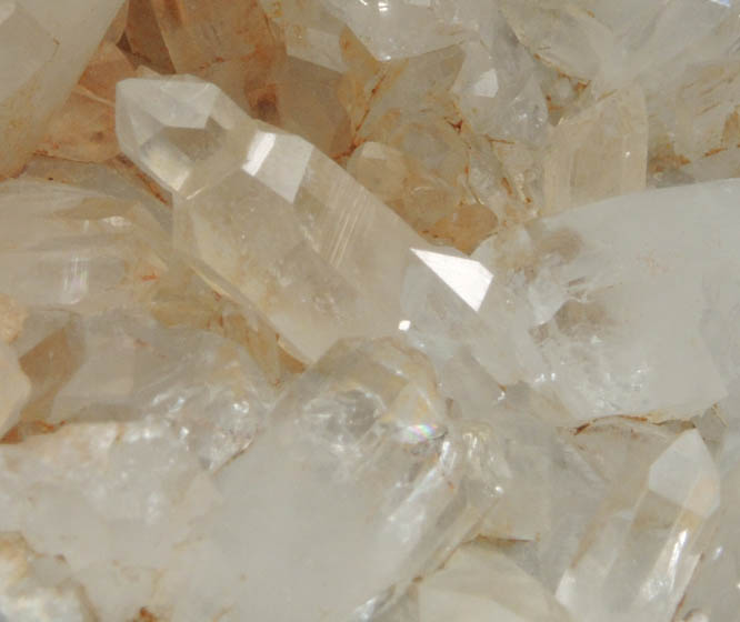 Quartz (reverse scepter crystals) from Rancho Piedra Azul, Chihuahua, Mexico